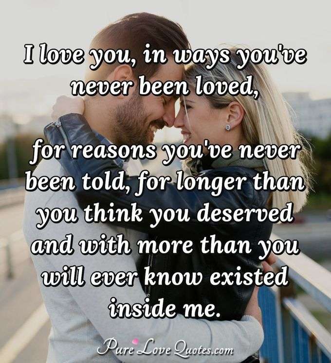 139 I Love You Quotes For Him And Her Purelovequotes