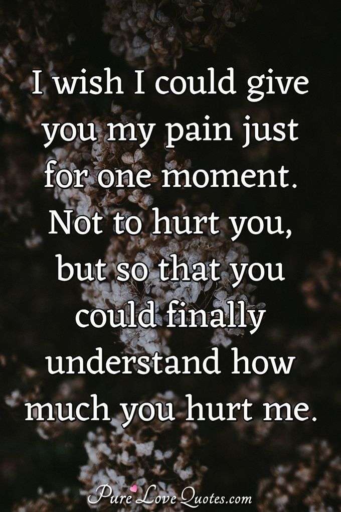 quotes about hurt and love