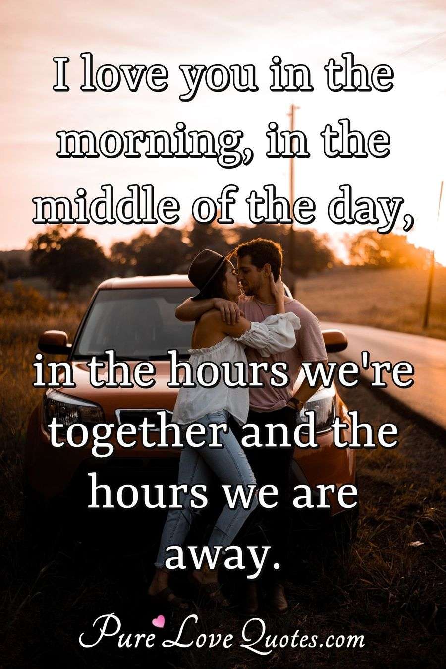 I'm in love with every moment I spend with you. | PureLoveQuotes