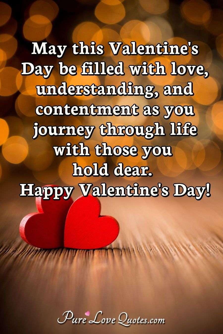 Love Heart With Roses Valentines Day Quote Life Quotes