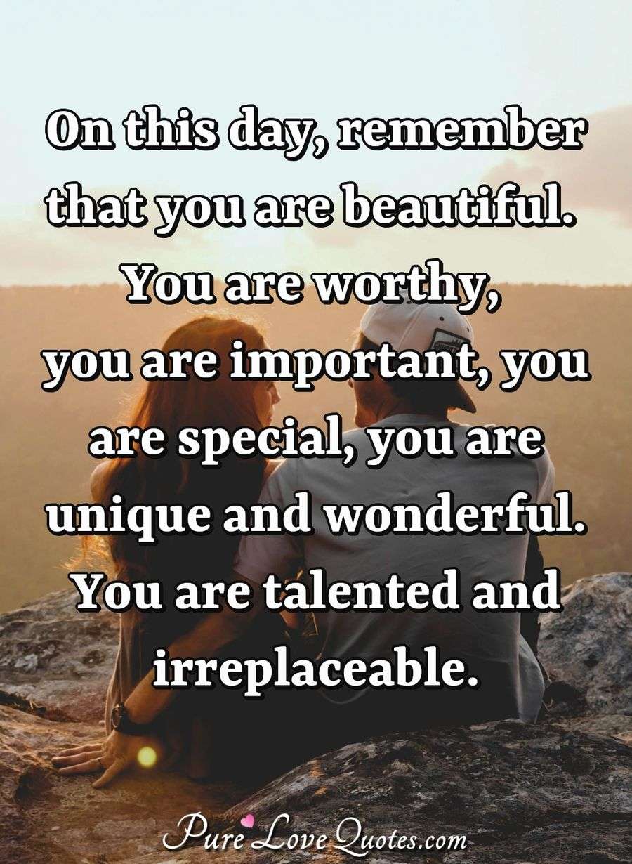 You Are Beautiful Quotes And Sayings