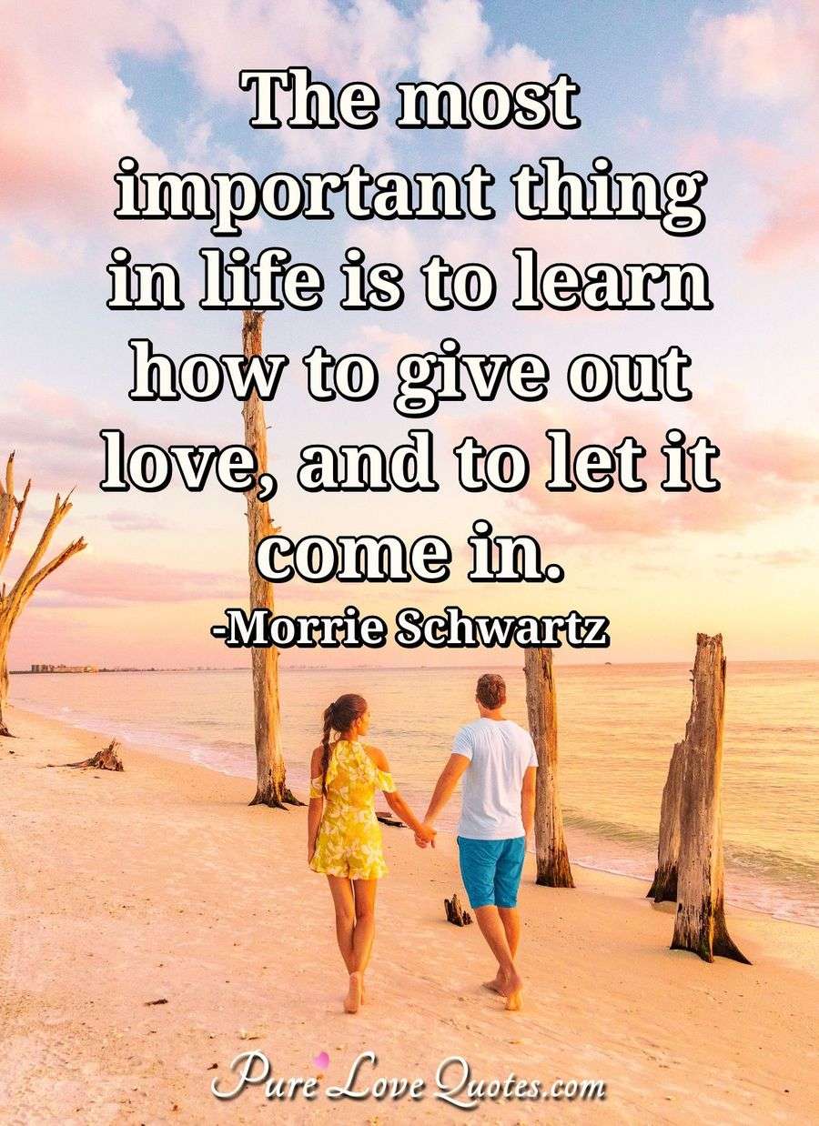 Most Important Things In A Relationship Quotes