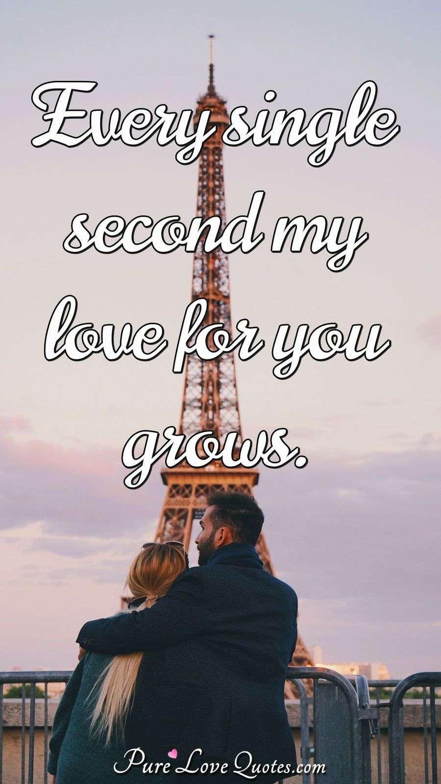 My Love For You Quotes Enchanting Every Single Second My Love For You Grows PureLoveQuotes My Love For You Quotes Enchanting Every Single Second My Love For You Grows PureLoveQuotes