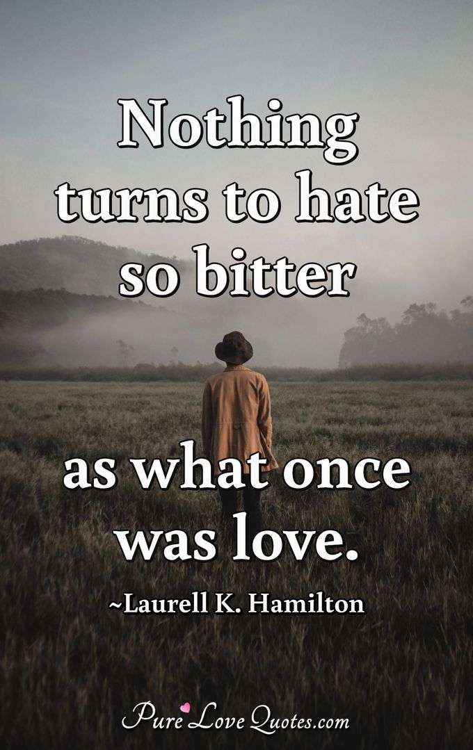 Love And Hate Quotes Purelovequotes