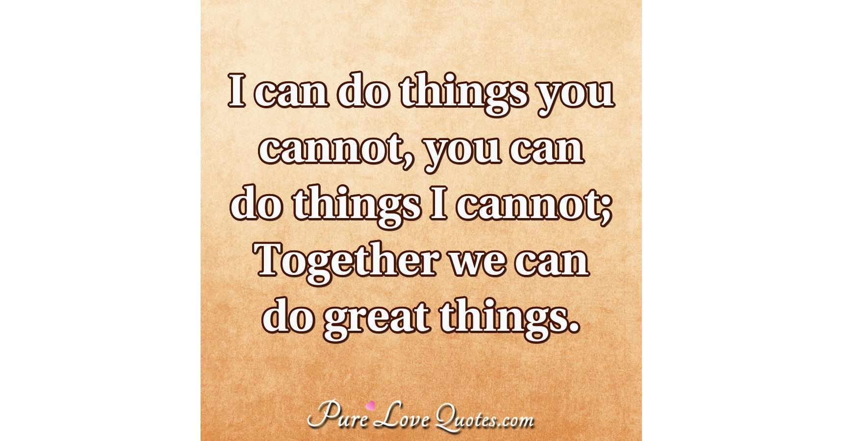 I Can Do Things