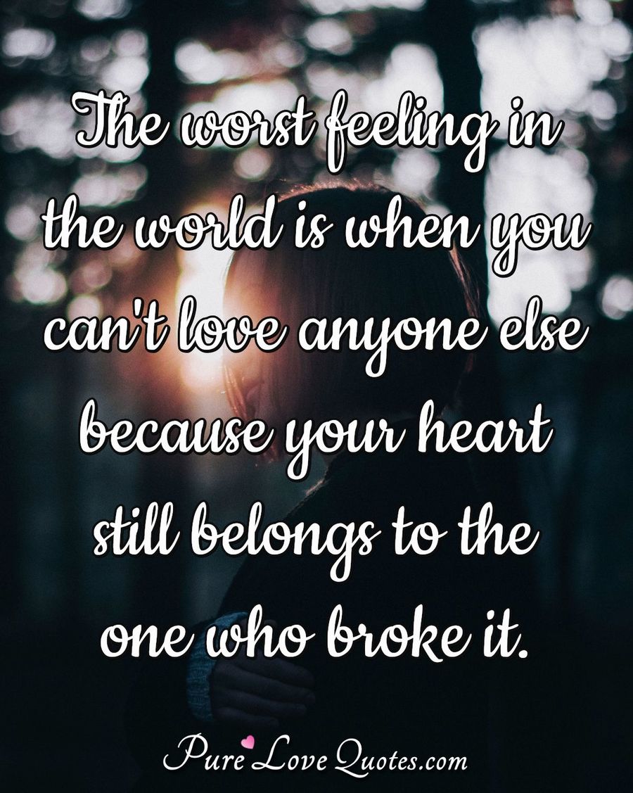 Top The Worst Feeling In The World